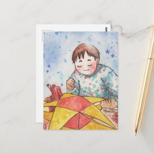 Parol/Star-DNM-Postkarten Postkarte (Vorderseite/Rückseite Beispiel)