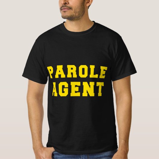 Parole Probation Officer Pocket Gift  T-Shirt (Vorderseite)