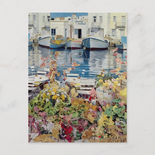 Paros 1985 postkarte (Vorderseite)