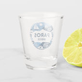 Paros Greece Island Travel Schnapsglas (Rückseite)