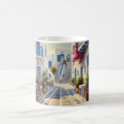 Paros Greece Islands Travel Kaffeetasse (Mittel)