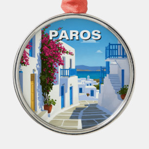 Paros Griechenland Insel Reise Ornament Aus Metall