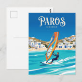 Paros Griechenland Postkarte (Vorne/Hinten)
