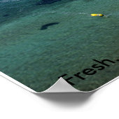 Paros Kite Strand Poster (Ecke)