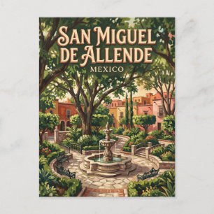 Parque Benito Juárez Mexiko Postkarte