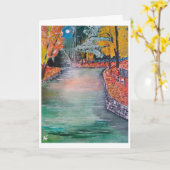 Parque de San Vicente Malerei von Alfred Fox Karte (Gelbe Blume)