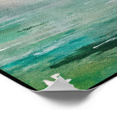 Parque de San Vicente Malerei von Alfred Fox Poster (Ecke)