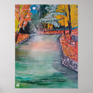 Parque de San Vicente Malerei von Alfred Fox Poster