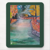 Parque de San Vicente Painting by Alfred Fox Mousepad (Vorne)