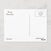 Parque del Faro Rincon Puerto Rico Postkarte (Rückseite)