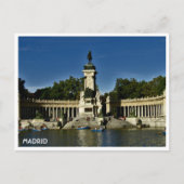 Parque El Retiro, Madrid Postkarte (Vorderseite)