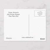 Parque Monagas Postkarte (Rückseite)