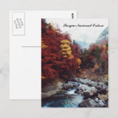 Parque Nacional Ordesa Postkarte (Vorne/Hinten)