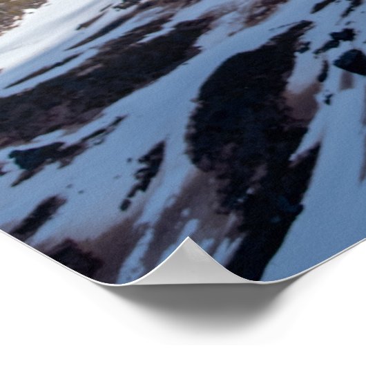 Parque Nacional Sierra Nevada Poster (Ecke)