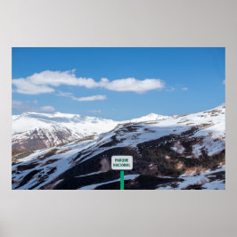 Parque Nacional Sierra Nevada Poster