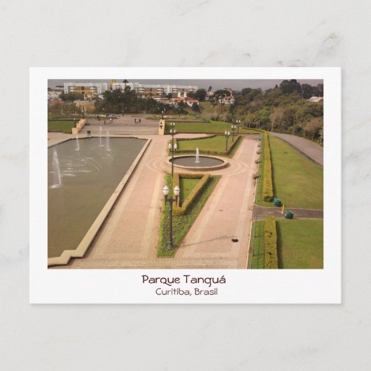 Parque Tanguá - Curitiba, Brasilien Postkarte (Vorderseite)