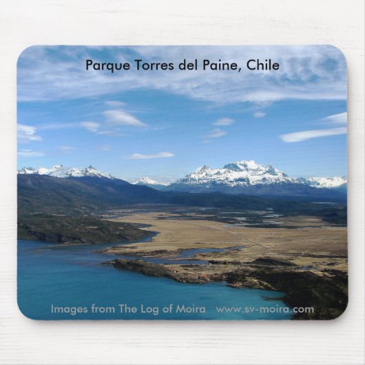 Parque Torres Del Paine, Chile Mousepad (Vorne)
