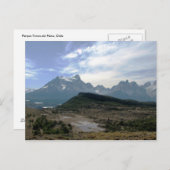Parque Torres del Paine, Chile Postkarte (Vorne/Hinten)