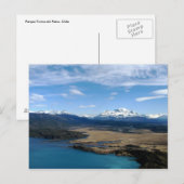 Parque Torres del Paine, Chile Postkarte (Vorne/Hinten)