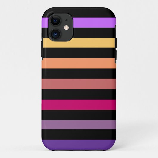 Parquet Stripes Casemate iPhone Case (Rückseite)