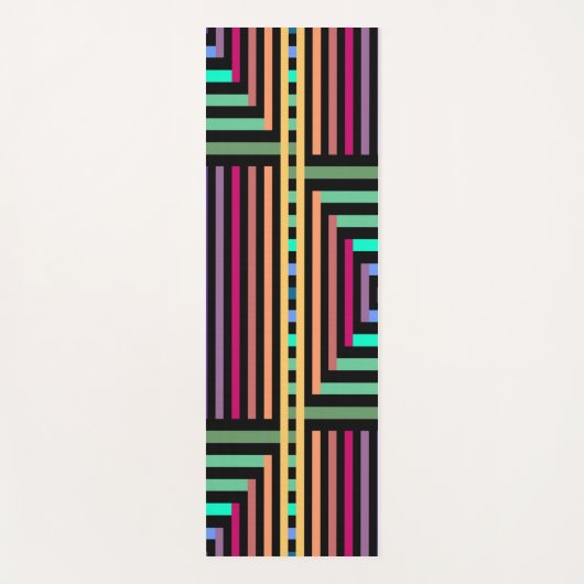 Parquet Yoga Yogamatte (Vorderseite)