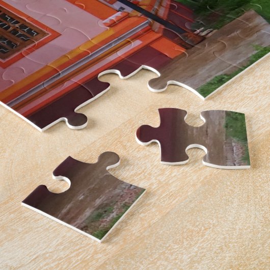 Parra Mahadev Tempel Indien. Puzzle (Seite)