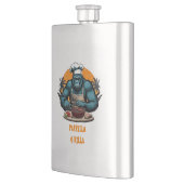 Parrilla G'rilla Master GRILLEN Griller Fun Pun Flachmann (Links)