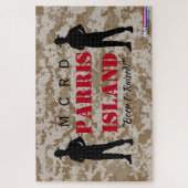 Parris Insel "geboren u. angehoben!" Puzzlespiel Puzzle (Vertikal)