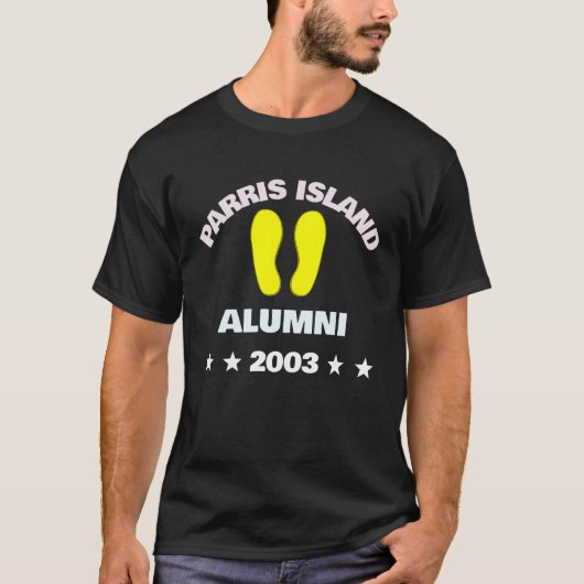PARRIS ISLAND ALUMNI 03 T-Shirt (Vorderseite)