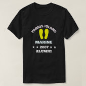 PARRIS ISLAND ALUMNI 07 T-Shirt (Design vorne)