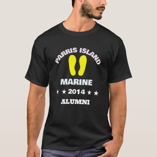 PARRIS ISLAND ALUMNI 14 T-Shirt (Vorderseite)