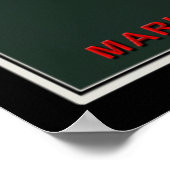 Parris Island South Carolina Satelliten-Poster Kar Poster (Ecke)