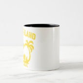 Parris Island South Carolina Zweifarbige Tasse (Mittel)