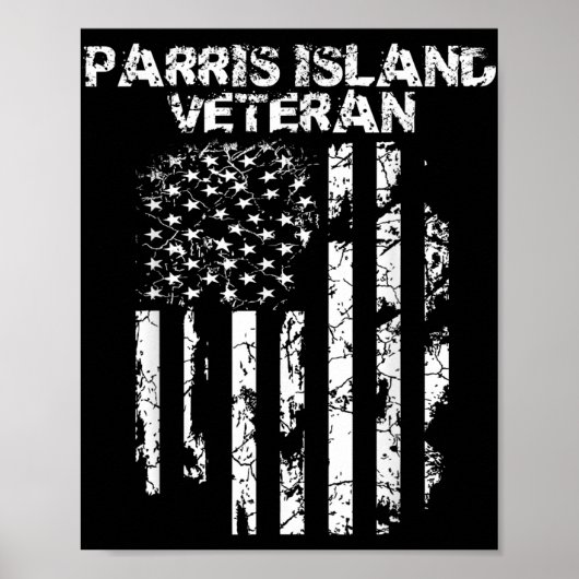 Parris Island Veteran Poster (Vorne)