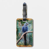 Parrot 1 GepäckmarkOptionen Gepäckanhänger (Rückseite vertikal)