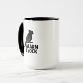 Parrot Alarm Clock Funny Pet Owner Mug Tasse (Vorderseite Links)