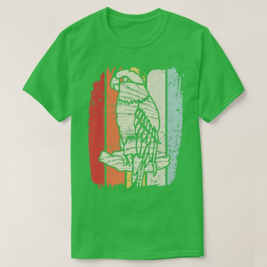 Parrot Amazon Retro 3 T-Shirt (Design vorne)