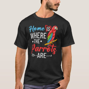 Parrot Animals Funny Blue Veterinarians Vögel Nied T-Shirt