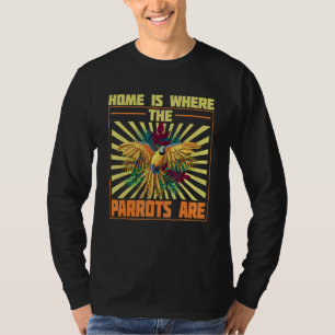 Parrot Animals Funny Blue Veterinarians Vögel Nied T-Shirt