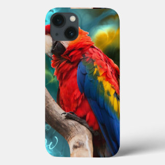 Parrot Art 1 iPhone 13 Hülle