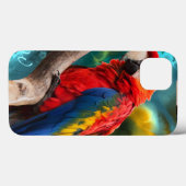 Parrot Art 1 Case-Mate iPhone Hülle (Rückseite (Horizontal))
