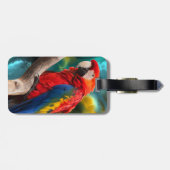 Parrot Art 1 Gepäckanhänger (Rückseite horizontal)