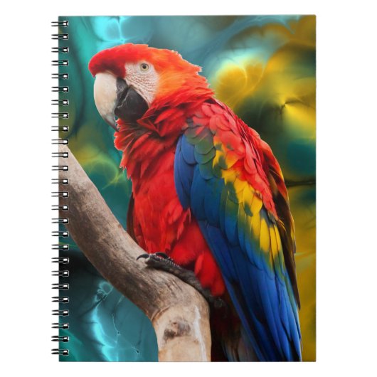 Parrot Art 1 Notebook Notizblock (Vorderseite)