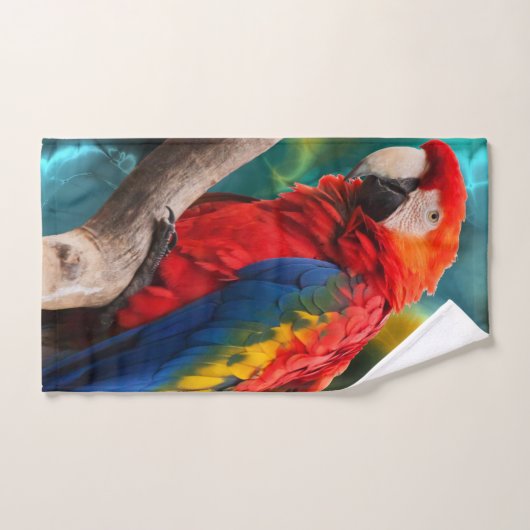 Parrot Art 1 Set Handtuch (Handtuch)