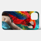 Parrot Art 1B Case-Mate iPhone Hülle (Rückseite (Horizontal))