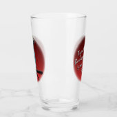 Parrot Art Glass African Gray Glass Personalize Glas (Links)