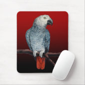 Parrot Art Mousepad Afrikanischer Grauer Papagei G (Mit Mouse)