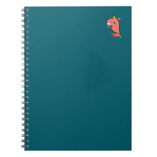 Parrot ASL I Liebe You - Deaf Culture Design Notizblock