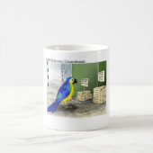 Parrot Badezimmer Fixtures Funny Cartoon Geschenke Kaffeetasse (Mittel)