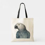 Parrot Bags African Gray Parrot Art Tragetaschen (Rückseite)